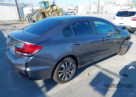2015 Honda Civic Ex z USA, uszkodzony, nr VIN 2HGFB2F80FH565514
